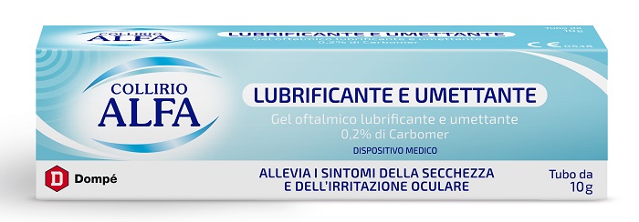 COLLIRIO ALFA LUBRIFICANTE E UMETTANTE GEL 10 ML - doctorpill.it