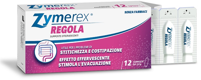 ZYMEREX REGOLA SUPPOSTE 12 PEZZI - doctorpill.it