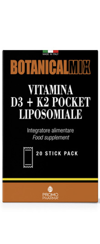 VITAMINA D3 + K2 POCKET BOTANICAL MIX 30 STICK - doctorpill.it