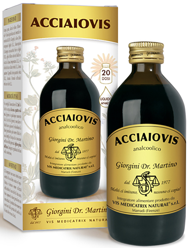 ACCIAIOVIS 200 ML LIQUIDO ANALCOLICO - doctorpill.it