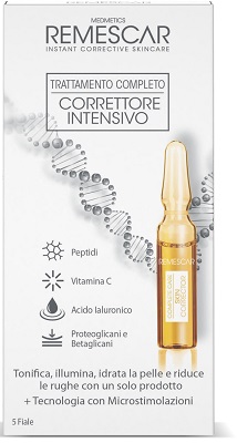 REMESCAR TRATTAMENTO COMPLETO CORRETTORE INTENSIVO 5 FIALE X 2 ML - doctorpill.it