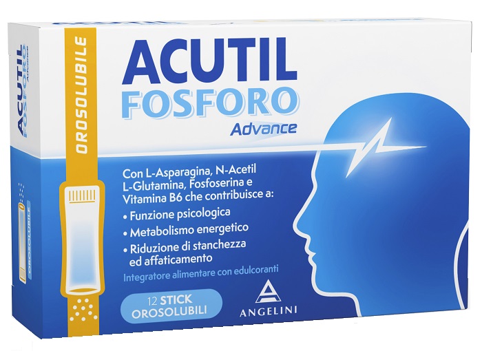 ACUTIL FOSFORO ADVANCE 12 STICK OROSOLUBILI - doctorpill.it