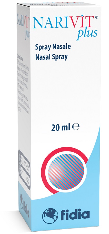 NARIVIT PLUS SPRAY NASALE 20 ML CON ACIDO IALURONICO CROSS-LINKATO D-PANTENOLO BIOTINA VITAMINA E VITAMINA E - doctorpill.it