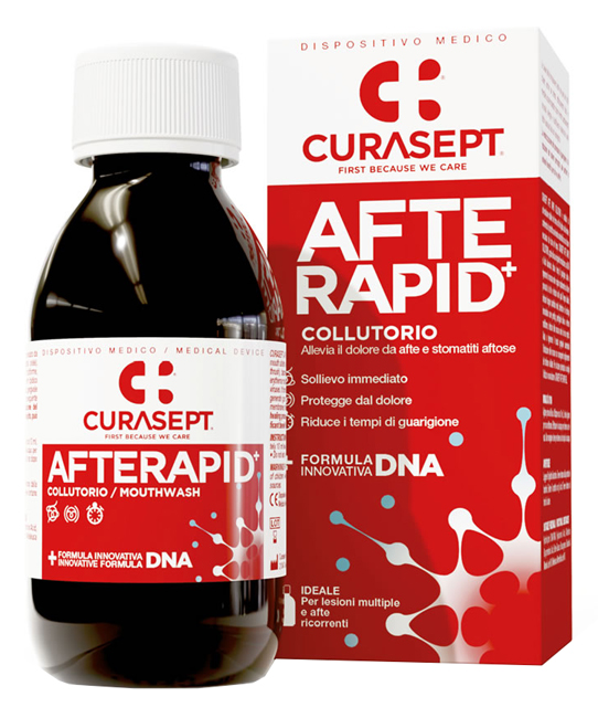 CURASEPT COLLUTORIO AFTE RAPID DNA 125 ML - doctorpill.it