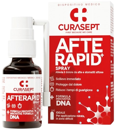 CURASEPT SPRAY AFTE RAPID DNA 15 ML - doctorpill.it