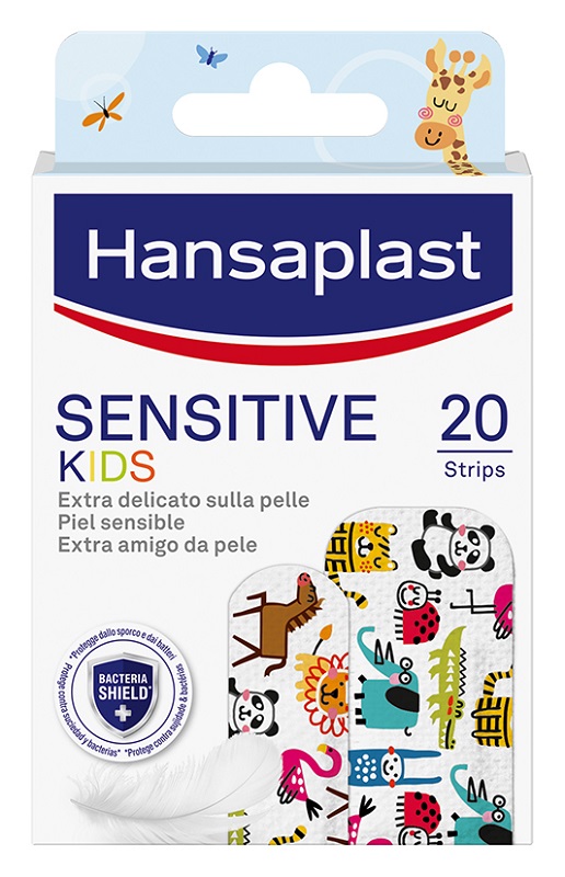 CEROTTO HANSAPLAST SENSITIVE KIDS 20 PEZZI ASSORTITI - doctorpill.it