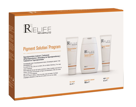 PIGMENT SOLUTION PROGRAM KIT DAY CREAM 30 ML + NIGHT CREAM 30 ML + CLEANSER 100 ML NUOVO PACKAGING MULTILINGUA - doctorpill.it