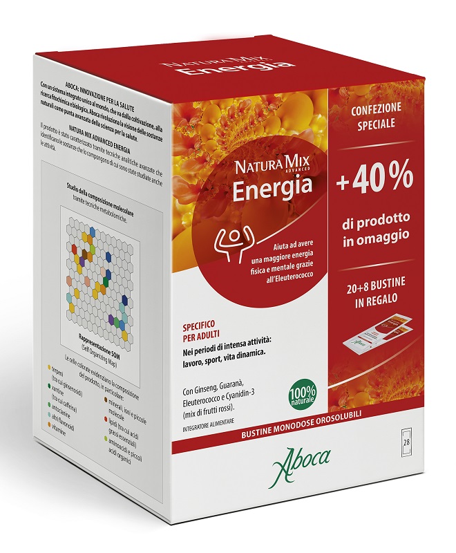 NATURA MIX ADVANCED ENERGIA 28 BUSTINE CONFEZIONE SPECIALE - doctorpill.it