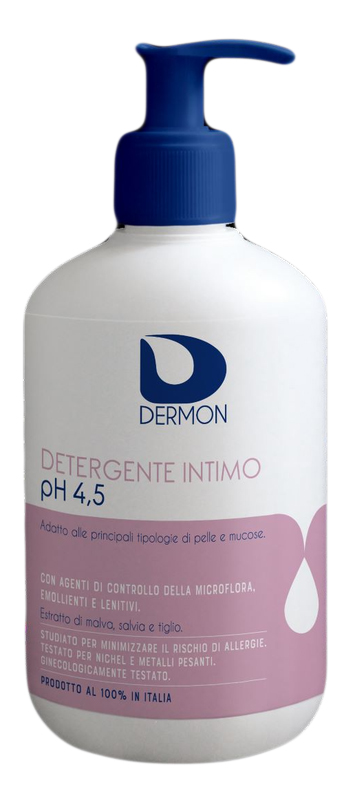 DERMON DETERGENTE INTIMO USO FREQUENTE PH 4,5 500 ML - doctorpill.it