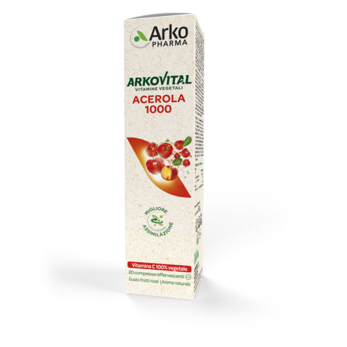 ARKOVITAL ACEROLA 1000 EFFERVESCENTE 20 COMPRESSE - doctorpill.it