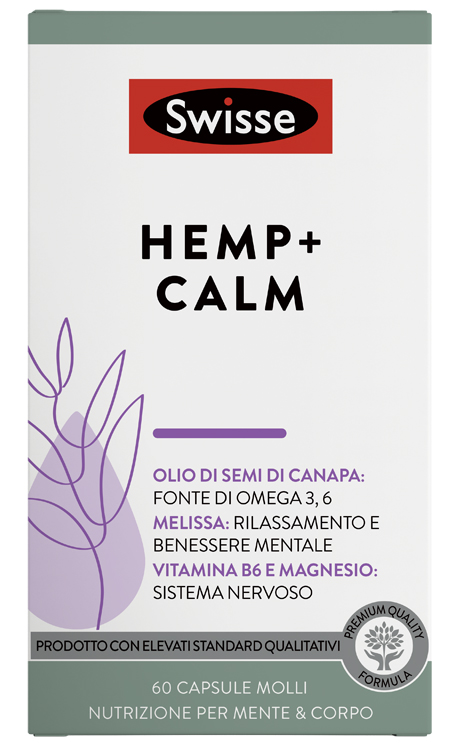 SWISSE HEMP+ CALM 60 CAPSULE - doctorpill.it