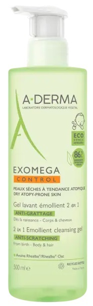 EXOMEGA CONTROL GEL LAVANT 2IN1 500 ML - doctorpill.it