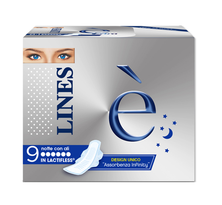 LINES E' NOTTE ASSORBENTI 9+2 PEZZI - doctorpill.it