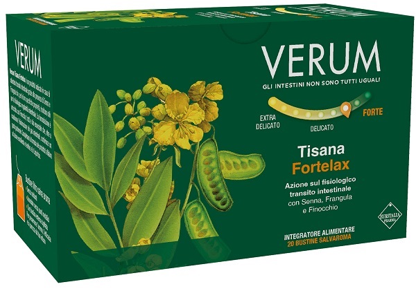 VERUM FORTELAX TISANA 20 FILTRI - doctorpill.it
