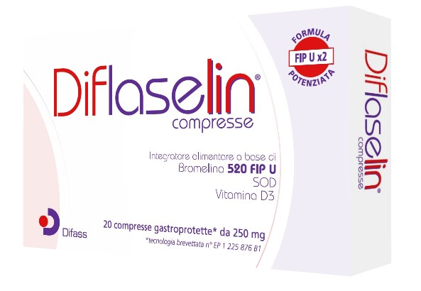 DIFLASELIN 20 COMPRESSE GASTROPROTETTE 250 MG - doctorpill.it