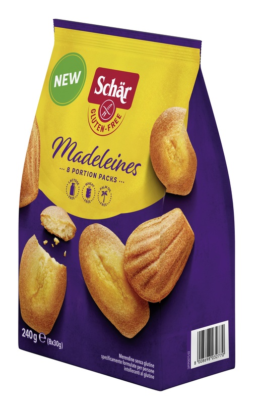 SCHAR MADELEINES SENZA LATTOSIO 8 PORZIONI DA 30 G - doctorpill.it