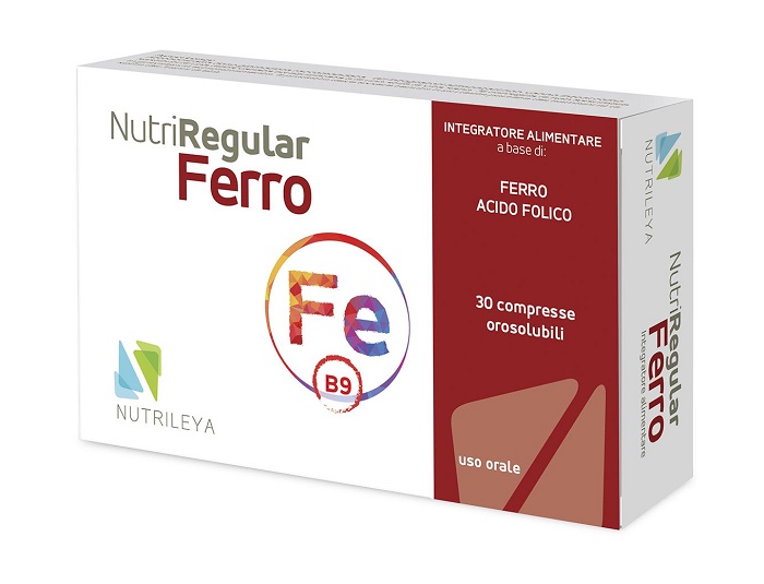 NUTRIREGULAR FERRO 30 COMPRESSE OROSOLUBILI - doctorpill.it