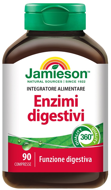 JAMIESON ENZIMI DIGESTIVI 90 COMPRESSE - doctorpill.it