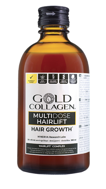 GOLD COLLAGEN HAIRLIFT 300 ML - doctorpill.it