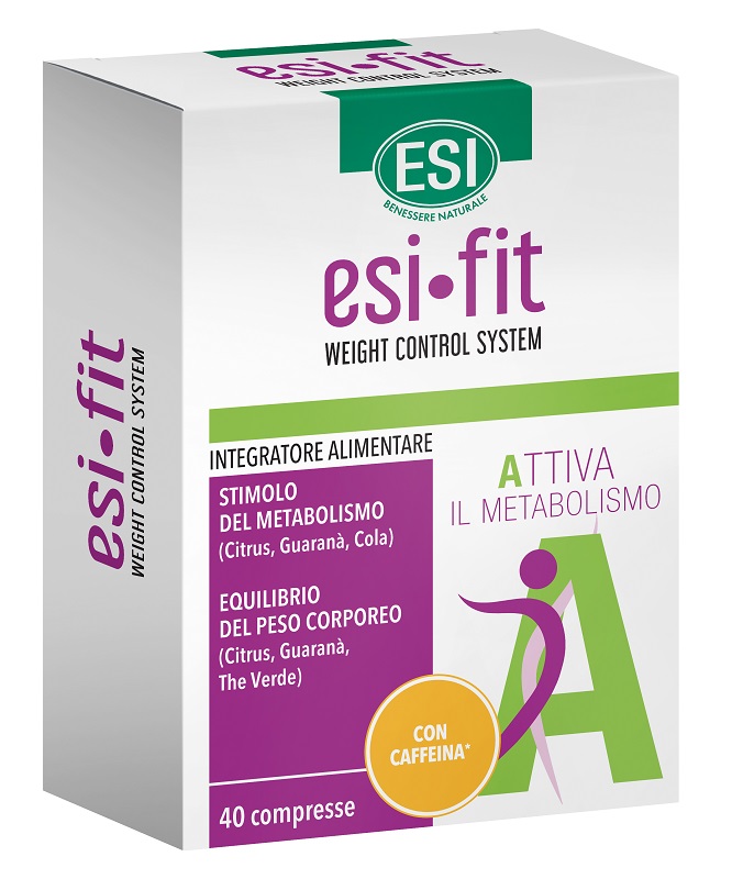 ESI FIT ATTIVA CON CAFFEINA 40 COMPRESSE - doctorpill.it