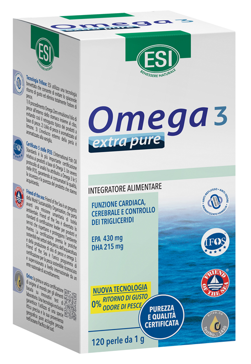 ESI OMEGA 3 EXTRA PURE 120 PERLE - doctorpill.it