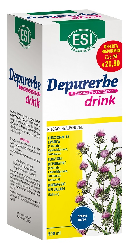 ESI DEPURERBE DRINK 500 ML - doctorpill.it