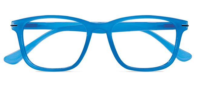 OCCHIALE DA LETTURA PREMONTATO TWINS SILVER FLAM BLU+3,00 - doctorpill.it