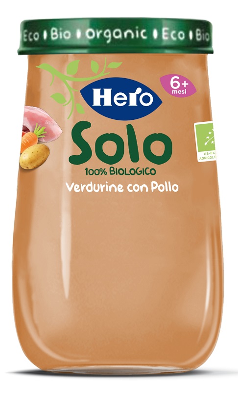 HERO BABY SOLO OMOGENEIZZATO POLLO VERDURE 190 G - doctorpill.it