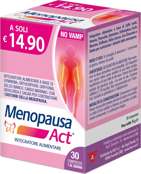 MENOPAUSA ACT 30 COMPRESSE - doctorpill.it