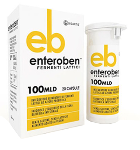 ENTEROBEN 100MLD 20 CAPSULE VEGETALI - doctorpill.it