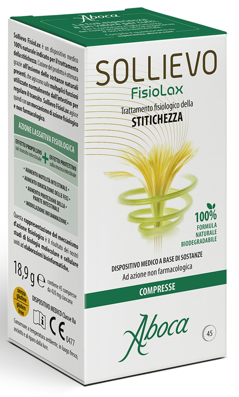 SOLLIEVO FISIOLAX 45 COMPRESSE - doctorpill.it