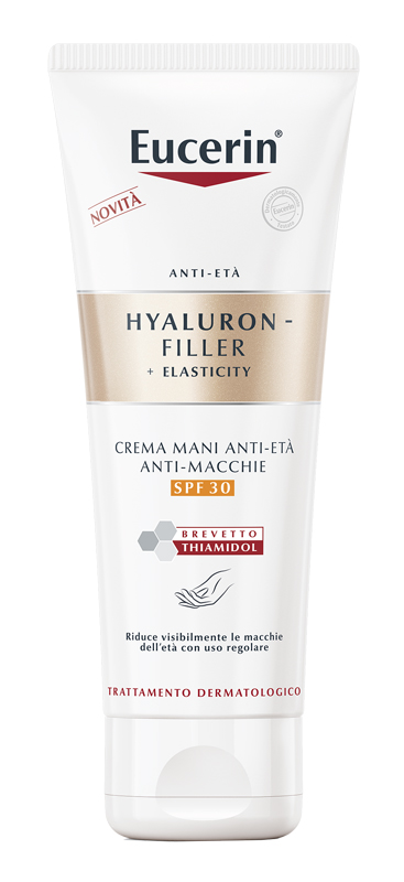 EUCERIN HYALURON FILLER + ELASTICITY CREMA MANI ANTI MACCHIE 75 ML - doctorpill.it