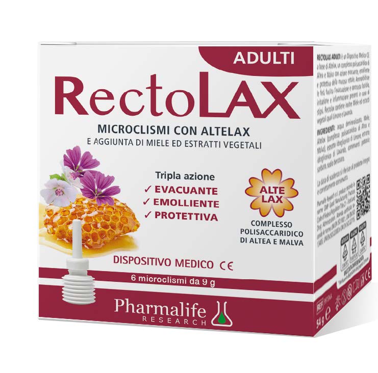 RECTOLAX ADULTI MICROCLISMI 6 PEZZI DA 9 G - doctorpill.it