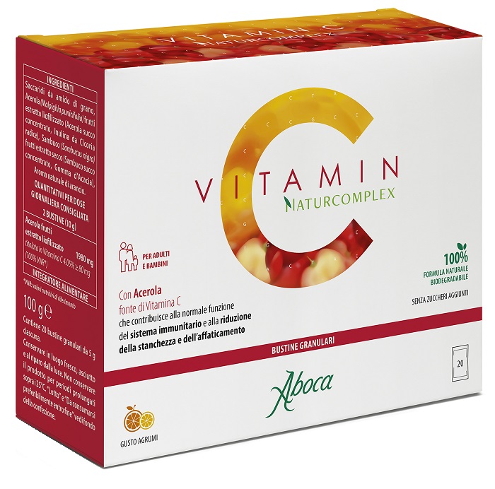 VITAMIN C NATURCOMPLEX 20 BUSTINE - doctorpill.it