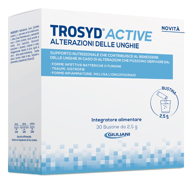 TROSYD ACTIVE ALTERAZIONI UNGHIE 30 BUSTINE - doctorpill.it