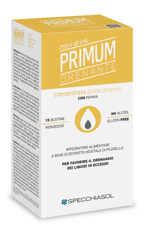 PRIMUM DRENANTE MINIDRINK ANANAS 15 STICK DA 10 ML - doctorpill.it