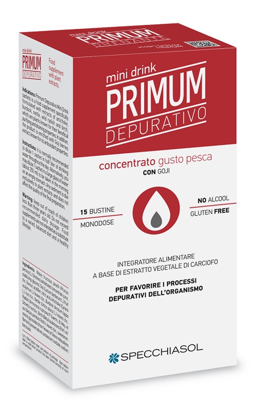 PRIMUM DEPURATIVO MINIDRINK PESCA 15 STICK DA 10 ML - doctorpill.it