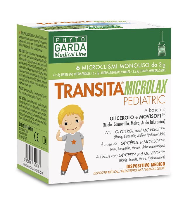 TRANSITA MICROLAX PEDIATRIC 6 MICROCLISMI DA 3 G - doctorpill.it