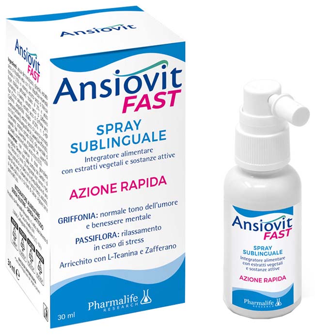 ANSIOVIT FAST SPRAY SUBLINGUALE 30 ML - doctorpill.it
