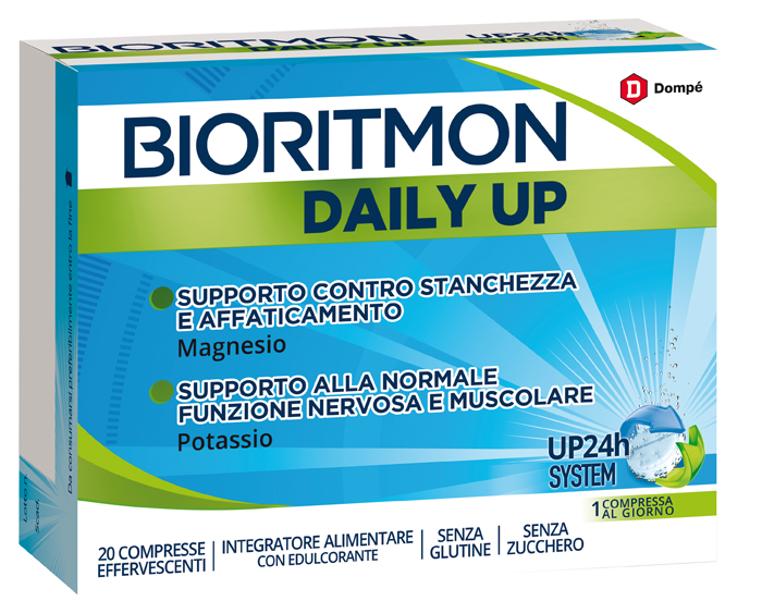 BIORITMON DAILY UP 20 COMPRESSE SENZA ZUCCHERO - doctorpill.it