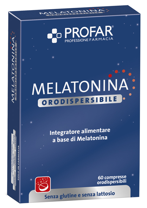 PROFAR MELATONINA ORODISPERSIBILE 60 COMPRESSE - doctorpill.it