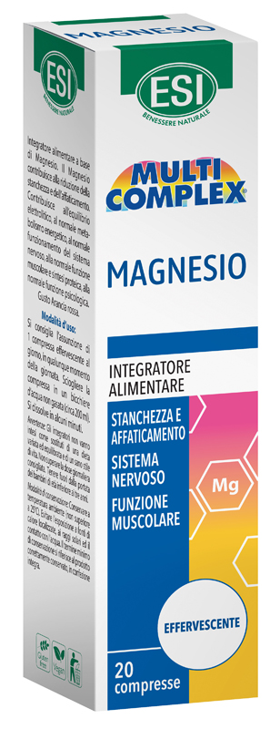 ESI MULTICOMPLEX MAGNESIO 20 COMPRESSE EFFERVESCENTI - doctorpill.it