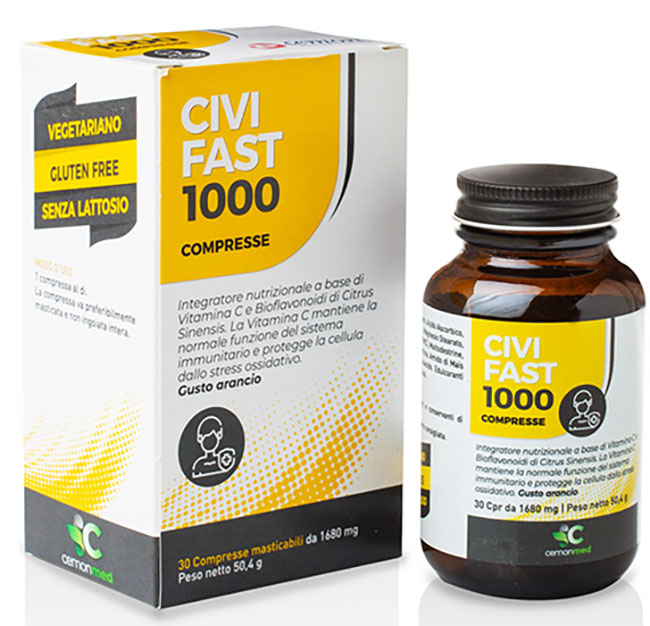CIVIFAST 1000 30 COMPRESSE MASTICABILI - doctorpill.it