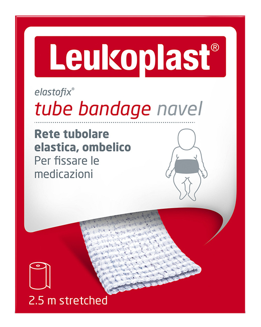 BENDA RETE ELASTOFIX LEUKOPLAST OMBELICO 2,50 M - doctorpill.it