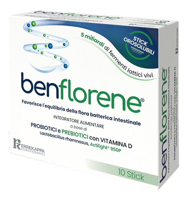 BENFLORENE 10 STICK OROSOLUBILI - doctorpill.it
