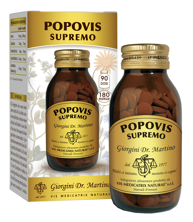 POPOVIS SUPREMO 180 PASTIGLIE - doctorpill.it
