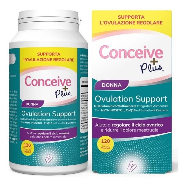 CONCEIVE PLUS SUPPORTO PER OVULAZIONE FEMMINILE 120 CAPSULE - doctorpill.it