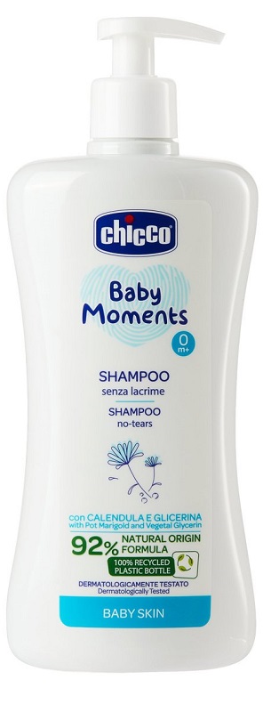 CHICCO BABY MOMENTS SHAMPOO SENZA LACRIME 500 ML - doctorpill.it