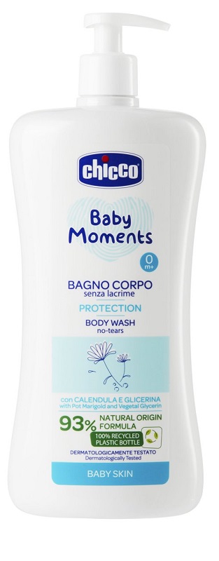 CHICCO BABY MOMENTS BAGNO CORPO SENZA LACRIME PROTECTION 750 ML - doctorpill.it