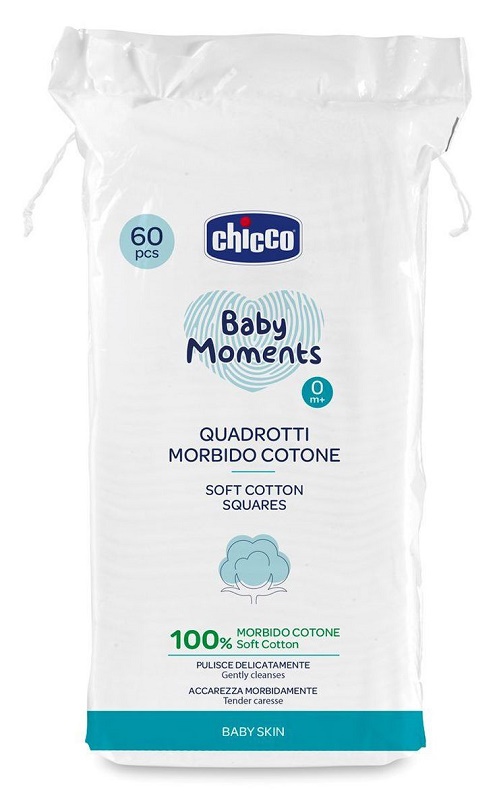 CHICCO BABY MOMENTS QUADROTTI 60 PEZZI - doctorpill.it